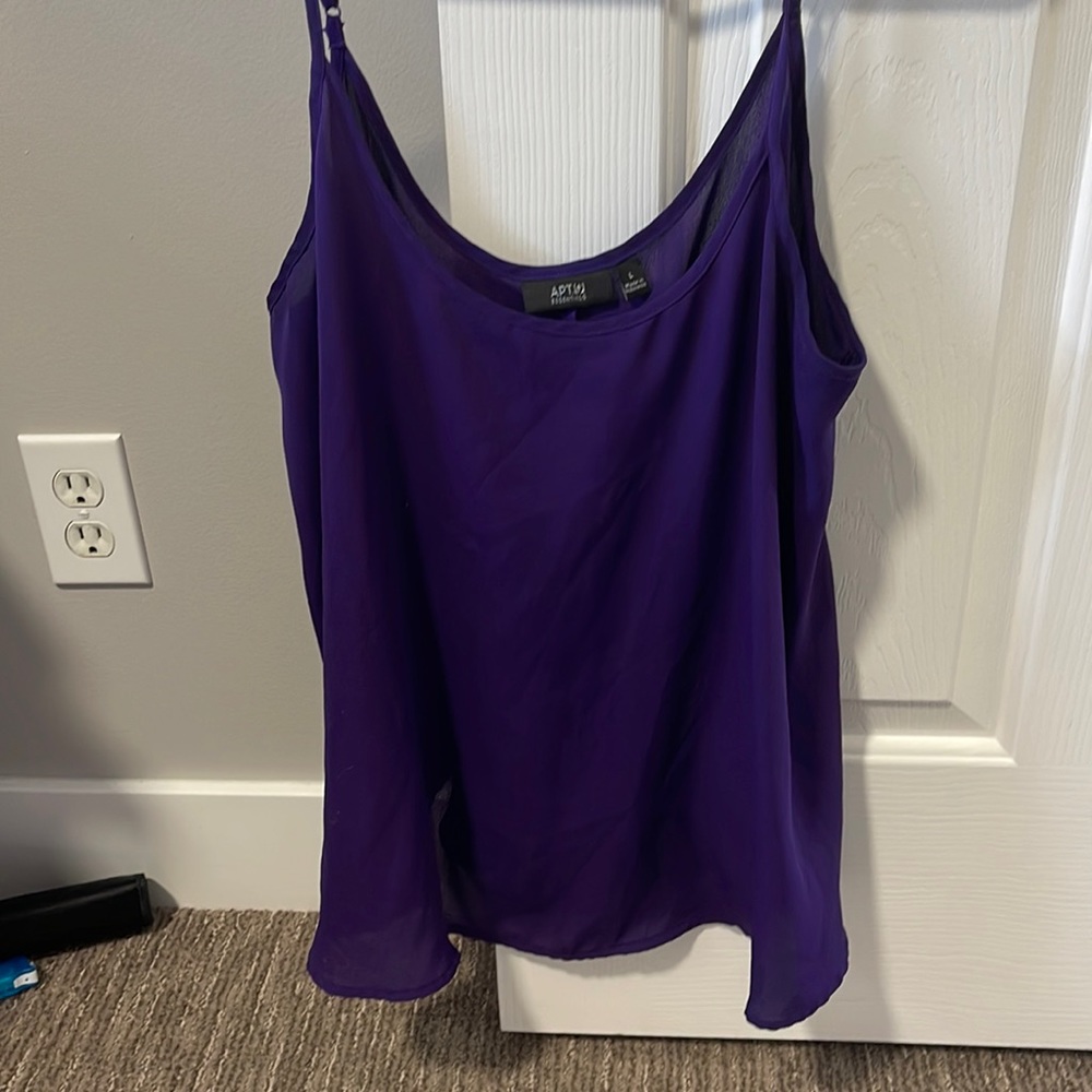 Dark purple tank